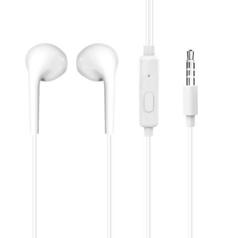 Zestaw słuchawkowy X10S przewodowe słuchawki mini jack 3.5mm biały Zestaw słuchawkowy X10S przewodowe słuchawki mini jack 3.5mm biały