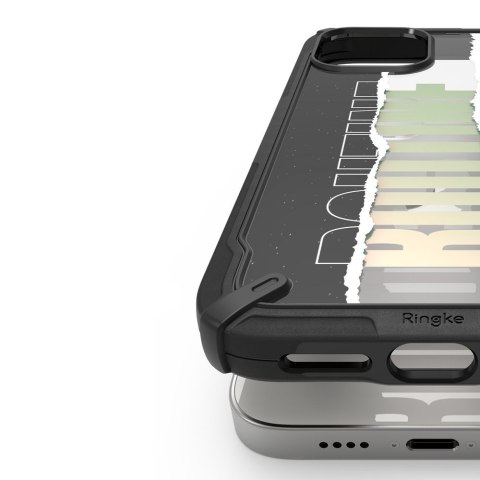 Etui pancerny pokrowiec z ramką iPhone 12 mini Fusion X Design Routine czarny Etui pancerny pokrowiec z ramką iPhone 12 mini Fusion X Design Routine czarny