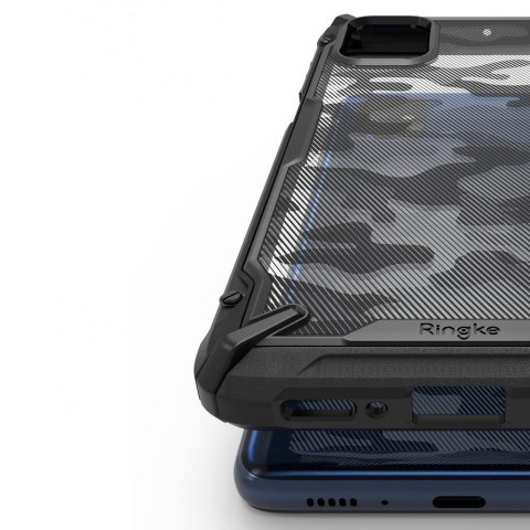 Wytrzymałe wzmacniane etui do telefonu GALAXY M51 FUSION X CAMO czarny Wytrzymałe wzmacniane etui do telefonu GALAXY M51 FUSION X CAMO czarny