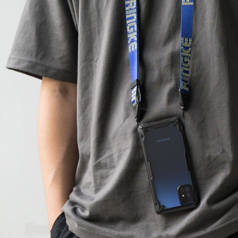 Wytrzymałe wzmacniane etui do telefonu GALAXY M51 FUSION X CAMO czarny Wytrzymałe wzmacniane etui do telefonu GALAXY M51 FUSION X CAMO czarny