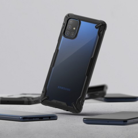 Wytrzymałe wzmacniane etui do telefonu GALAXY M51 FUSION X CAMO czarny Wytrzymałe wzmacniane etui do telefonu GALAXY M51 FUSION X CAMO czarny