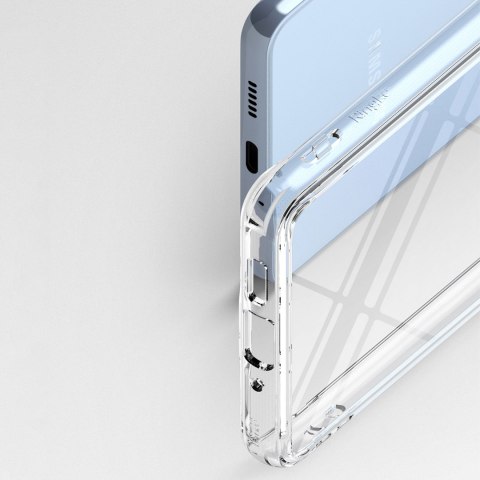 Etui pokrowiec z żelową ramką Galaxy A73 Fusion przezroczysty Etui pokrowiec z żelową ramką Galaxy A73 Fusion przezroczysty