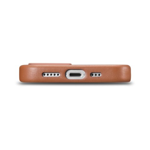 Pokrowiec etui z naturalnej skóry do iPhone 14 Plus MagSafe Case Leather brązowy Pokrowiec etui z naturalnej skóry do iPhone 14 Plus MagSafe Case Leather brązowy