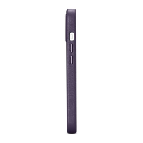 Pokrowiec etui z naturalnej skóry do iPhone 14 Plus MagSafe Case Leather ciemnofioletowy Pokrowiec etui z naturalnej skóry do iPhone 14 Plus MagSafe Case Leather ciemnofioletowy