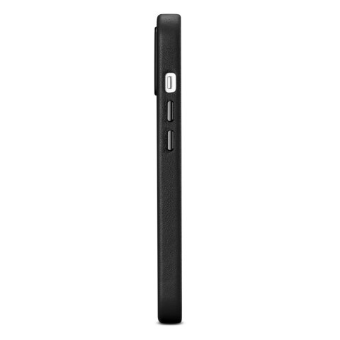 Pokrowiec etui z naturalnej skóry do iPhone 14 Plus MagSafe Case Leather czarny Pokrowiec etui z naturalnej skóry do iPhone 14 Plus MagSafe Case Leather czarny