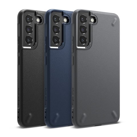 Wytrzymałe elastyczne etui pokrowiec Galaxy S22+ Onyx granatowy Wytrzymałe elastyczne etui pokrowiec Galaxy S22+ Onyx granatowy