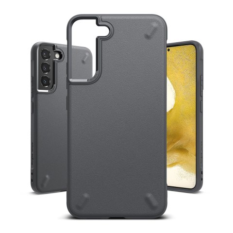 Wytrzymałe elastyczne etui pokrowiec Galaxy S22+ Onyx szary Wytrzymałe elastyczne etui pokrowiec Galaxy S22+ Onyx szary