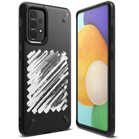 Wytrzymałe wzmacniane etui do telefonu GALAXY A72 4G ONYX Paint czarny Wytrzymałe wzmacniane etui do telefonu GALAXY A72 4G ONYX Paint czarny