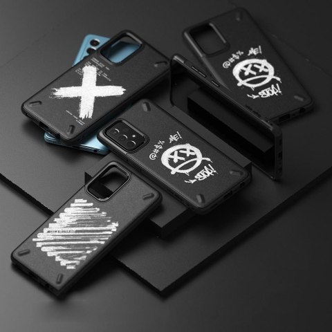 Wytrzymałe wzmacniane etui do telefonu GALAXY A72 4G ONYX Paint czarny Wytrzymałe wzmacniane etui do telefonu GALAXY A72 4G ONYX Paint czarny