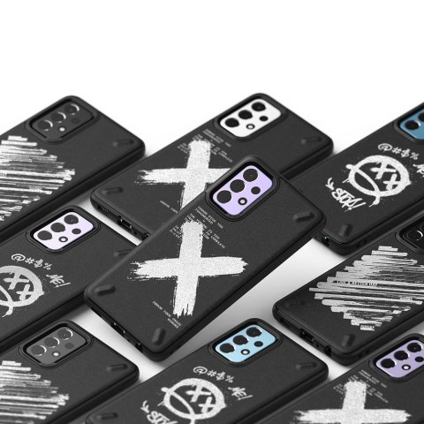 Wytrzymałe wzmacniane etui do telefonu GALAXY A72 4G ONYX Paint czarny Wytrzymałe wzmacniane etui do telefonu GALAXY A72 4G ONYX Paint czarny
