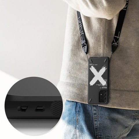 Wytrzymałe wzmacniane etui do telefonu GALAXY A72 4G ONYX Paint czarny Wytrzymałe wzmacniane etui do telefonu GALAXY A72 4G ONYX Paint czarny