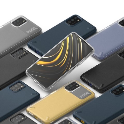 Wytrzymałe wzmacniane etui do telefonu XIAOMI POCO M3 ONYX granatowy Wytrzymałe wzmacniane etui do telefonu XIAOMI POCO M3 ONYX granatowy