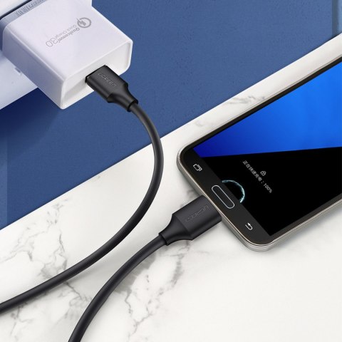 Kabel przewód do dysku USB-A 3.0 - Micro USB-B SuperSpeed 5Gb/s 2m czarny Kabel przewód do dysku USB-A 3.0 - Micro USB-B SuperSpeed 5Gb/s 2m czarny