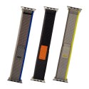 Pasek z rzepem Trail do Apple Watch 42 / 44 / 45 / 49 mm czarny