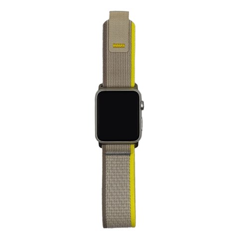 Pasek z rzepem Trail do Apple Watch 42 / 44 / 45 / 49 mm jasnoszary Pasek z rzepem Trail do Apple Watch 42 / 44 / 45 / 49 mm jasnoszary