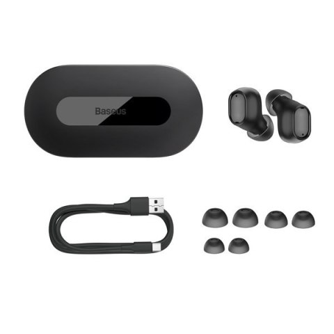 Słuchawki bezprzewodowe TWS Bluetooth 5.3 Bowie EZ10 czarne Słuchawki bezprzewodowe TWS Bluetooth 5.3 Bowie EZ10 czarne