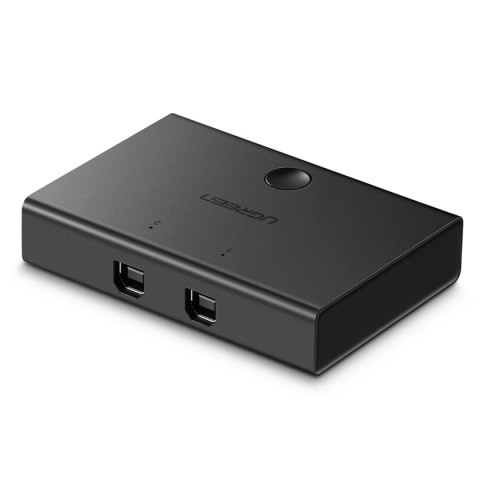 Switch adapter przełącznik przejściówka 2x USB-B - USB-A - czarny Switch adapter przełącznik przejściówka 2x USB-B - USB-A - czarny