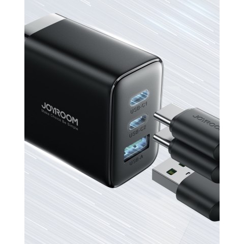 Szybka ładowarka sieciowa 2x USB-C USB-A 32W wtyczka angielska UK 32W czarna Szybka ładowarka sieciowa 2x USB-C USB-A 32W wtyczka angielska UK 32W czarna