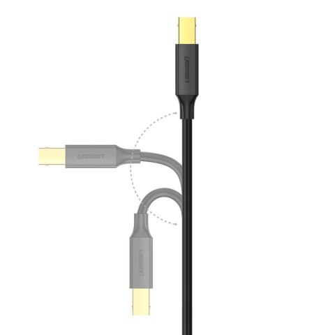 Długi kabel przewód do drukarki USB-A - USB-B 480Mb/s 5m czarny Długi kabel przewód do drukarki USB-A - USB-B 480Mb/s 5m czarny