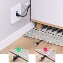 Płaski kabel sieciowy patchcord LAN RJ45 Ethernet Cat. 6 3m czarny
