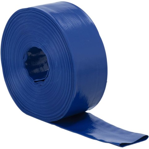 Wąż płaski do pompy wody ogrodu wzmocniony 4'' 100 mm 4-12 bar 50 m Wąż płaski do pompy wody ogrodu wzmocniony 4'' 100 mm 4-12 bar 50 m