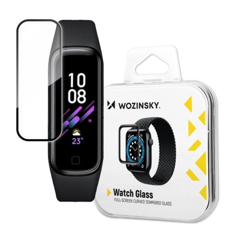 Hybrydowe szkło ochronne do Samsung Galaxy Fit 2 Watch Glass czarny Hybrydowe szkło ochronne do Samsung Galaxy Fit 2 Watch Glass czarny