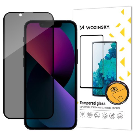 Szkło hartowane do iPhone 14 / 13 / 13 Pro z filtrem Anti Spy Privacy Glass prywatyzujące Szkło hartowane do iPhone 14 / 13 / 13 Pro z filtrem Anti Spy Privacy Glass prywatyzujące