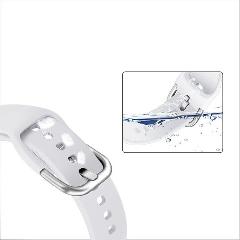 Uniwersalny silikonowy pasek do smartwatcha Silicone Strap TYS szer. 22mm turkusowy Uniwersalny silikonowy pasek do smartwatcha Silicone Strap TYS szer. 22mm turkusowy
