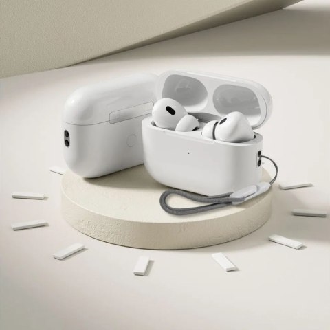 Bezprzewodowe dokanałowe słuchawki TWS Bluetooth 5.2 230mAh białe Bezprzewodowe dokanałowe słuchawki TWS Bluetooth 5.2 230mAh białe
