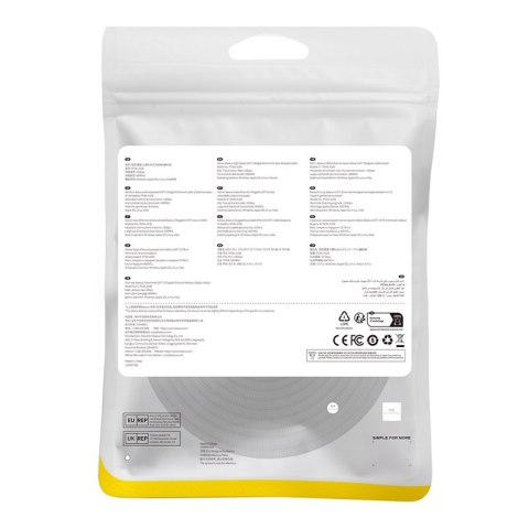 Szybki kabel sieciowy LAN RJ45 cat.7 10Gbps plecionka 0.5m czarny Szybki kabel sieciowy LAN RJ45 cat.7 10Gbps plecionka 0.5m czarny
