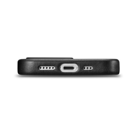 Pokrowiec etui z naturalnej skóry do iPhone 14 Pro Max MagSafe Case Leather czarny Pokrowiec etui z naturalnej skóry do iPhone 14 Pro Max MagSafe Case Leather czarny