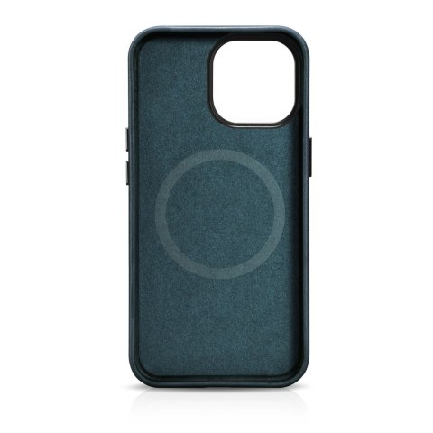 Skórzane etui iPhone 14 Pro Max magnetyczne z MagSafe Oil Wax Premium Leather Case granatowy Skórzane etui iPhone 14 Pro Max magnetyczne z MagSafe Oil Wax Premium Leather Case granatowy