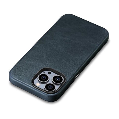 Skórzane etui iPhone 14 Pro Max magnetyczne z MagSafe Oil Wax Premium Leather Case granatowy Skórzane etui iPhone 14 Pro Max magnetyczne z MagSafe Oil Wax Premium Leather Case granatowy