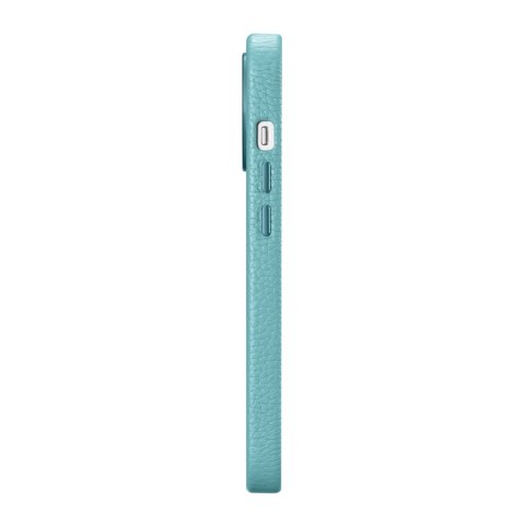 Skórzane etui iPhone 14 Pro magnetyczne z MagSafe Litchi Premium Leather Case zielony Skórzane etui iPhone 14 Pro magnetyczne z MagSafe Litchi Premium Leather Case zielony