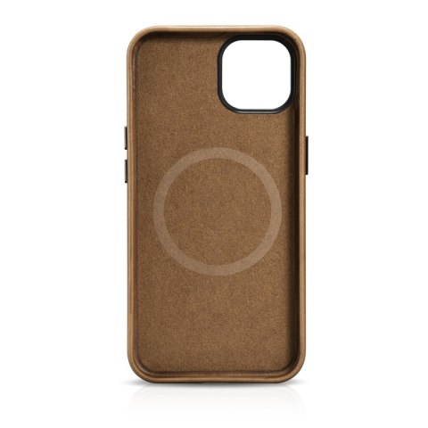 Skórzane etui iPhone 14 magnetyczne z MagSafe Oil Wax Premium Leather Case jasny brąz Skórzane etui iPhone 14 magnetyczne z MagSafe Oil Wax Premium Leather Case jasny brąz
