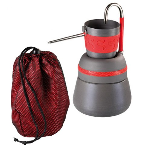 Kawiarka przepływowa turystyczna z filtrem + kubek turystyczny 150ml Kawiarka przepływowa turystyczna z filtrem + kubek turystyczny 150ml