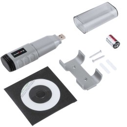 Termohigrometr rejestrator temperatury i wilgotności zakres 0 - 100% -35 - 80C USB
