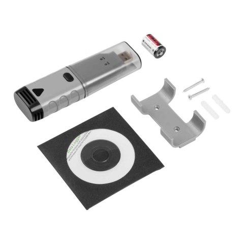 Termohigrometr rejestrator temperatury i wilgotności zakres 0 - 100% -35 - 80C USB Termohigrometr rejestrator temperatury i wilgotności zakres 0 - 100% -35 - 80C USB