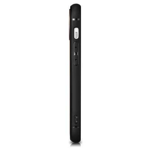 Etui pokryte naturalną skórą do iPhone 14 Leather Oil Wax ciemny brąz Etui pokryte naturalną skórą do iPhone 14 Leather Oil Wax ciemny brąz