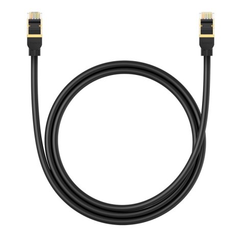 Kabel sieciowy LAN RJ45 Ethernet High Speed Cat.8 40Gbps 1m czarny Kabel sieciowy LAN RJ45 Ethernet High Speed Cat.8 40Gbps 1m czarny