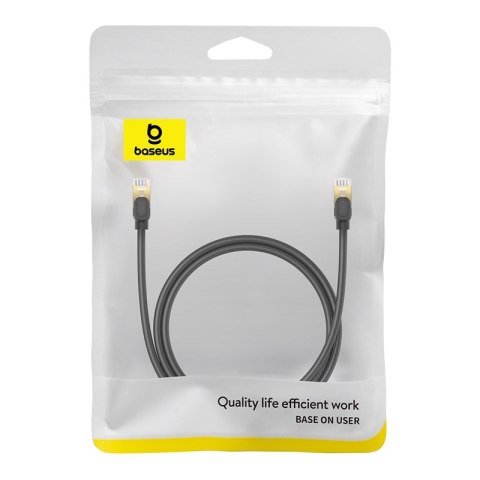 Kabel sieciowy LAN RJ45 Ethernet High Speed Cat.8 40Gbps 1m czarny Kabel sieciowy LAN RJ45 Ethernet High Speed Cat.8 40Gbps 1m czarny