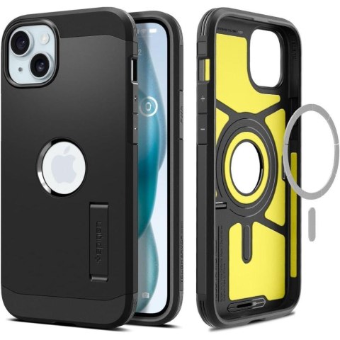 Etui Tough Armor MagSafe na iPhone 15 Plus czarne Etui Tough Armor MagSafe na iPhone 15 Plus czarne