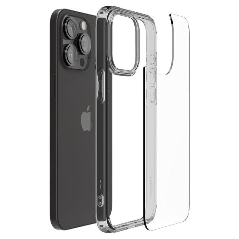 Etui Ultra Hybrid na iPhone 15 Pro Max przezroczysto-szare Etui Ultra Hybrid na iPhone 15 Pro Max przezroczysto-szare