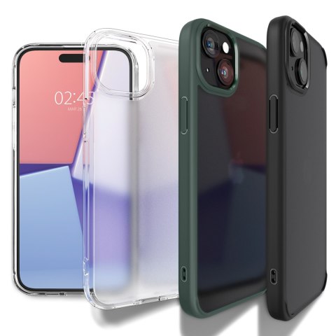 Etui Ultra Hybrid na iPhone 15 ciemnozielone Etui Ultra Hybrid na iPhone 15 ciemnozielone