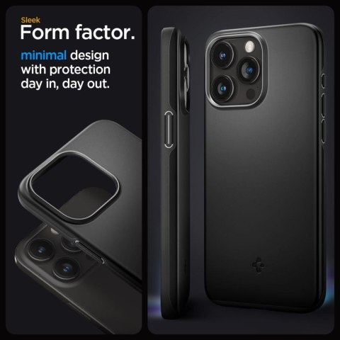Etui ochronne do iPhone 15 Pro Thin Fit czarne Etui ochronne do iPhone 15 Pro Thin Fit czarne