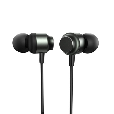 Zestaw słuchawkowy słuchawki douszne USB-C JR-EC06 szare Zestaw słuchawkowy słuchawki douszne USB-C JR-EC06 szare