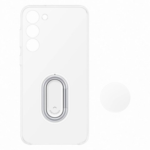 Etui pokrowiec z podstawką Samsung Galaxy S23+ Clear Gadget Case przezroczyste Etui pokrowiec z podstawką Samsung Galaxy S23+ Clear Gadget Case przezroczyste