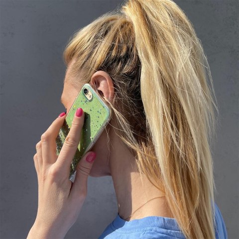 Błyszczące etui pokrowiec z brokatem Xiaomi Mi 10T Lite Star Glitter zielony Błyszczące etui pokrowiec z brokatem Xiaomi Mi 10T Lite Star Glitter zielony