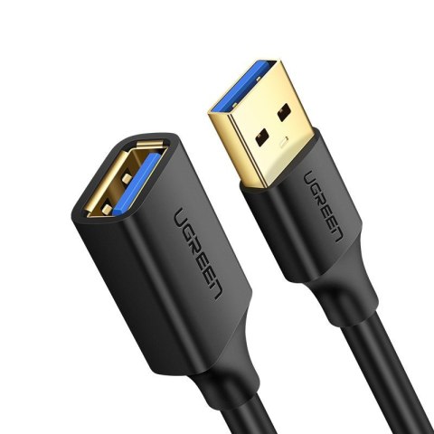 Przedłużacz kabla przewodu USB 3.0 3m czarny Przedłużacz kabla przewodu USB 3.0 3m czarny