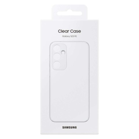 Etui Samsung Clear Case do Galaxy S23 FE przezroczyste Etui Samsung Clear Case do Galaxy S23 FE przezroczyste